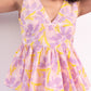 Raspberry Peplum Top