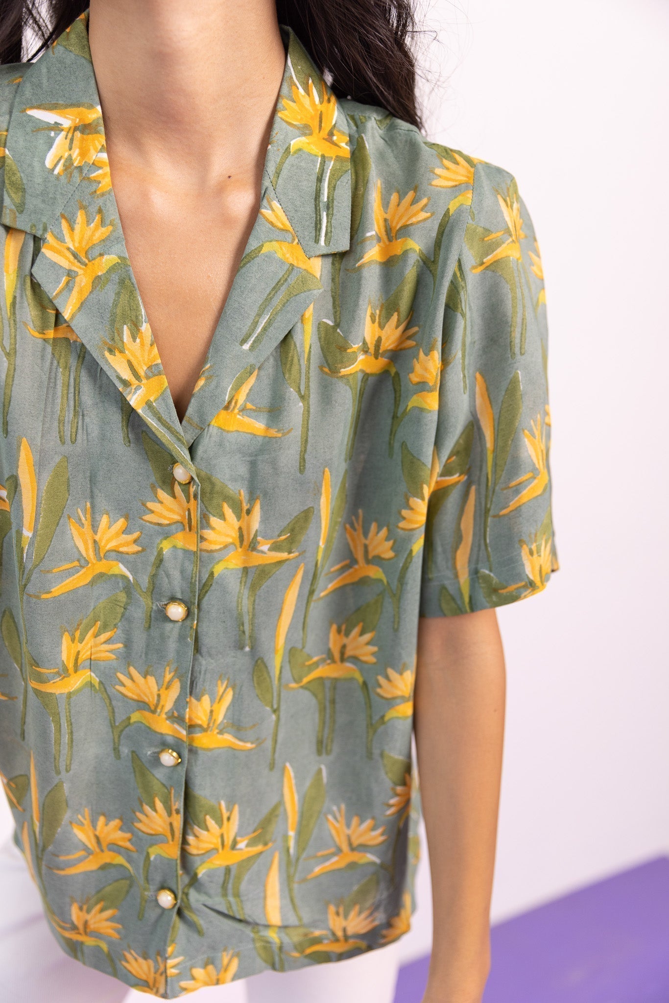 Harmony Lapel Collar Shirt