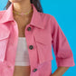 Amy crop shirt
