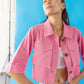 Amy crop shirt