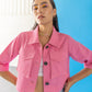 Amy crop shirt