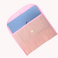 Pink Stripes Laptop Sleeve
